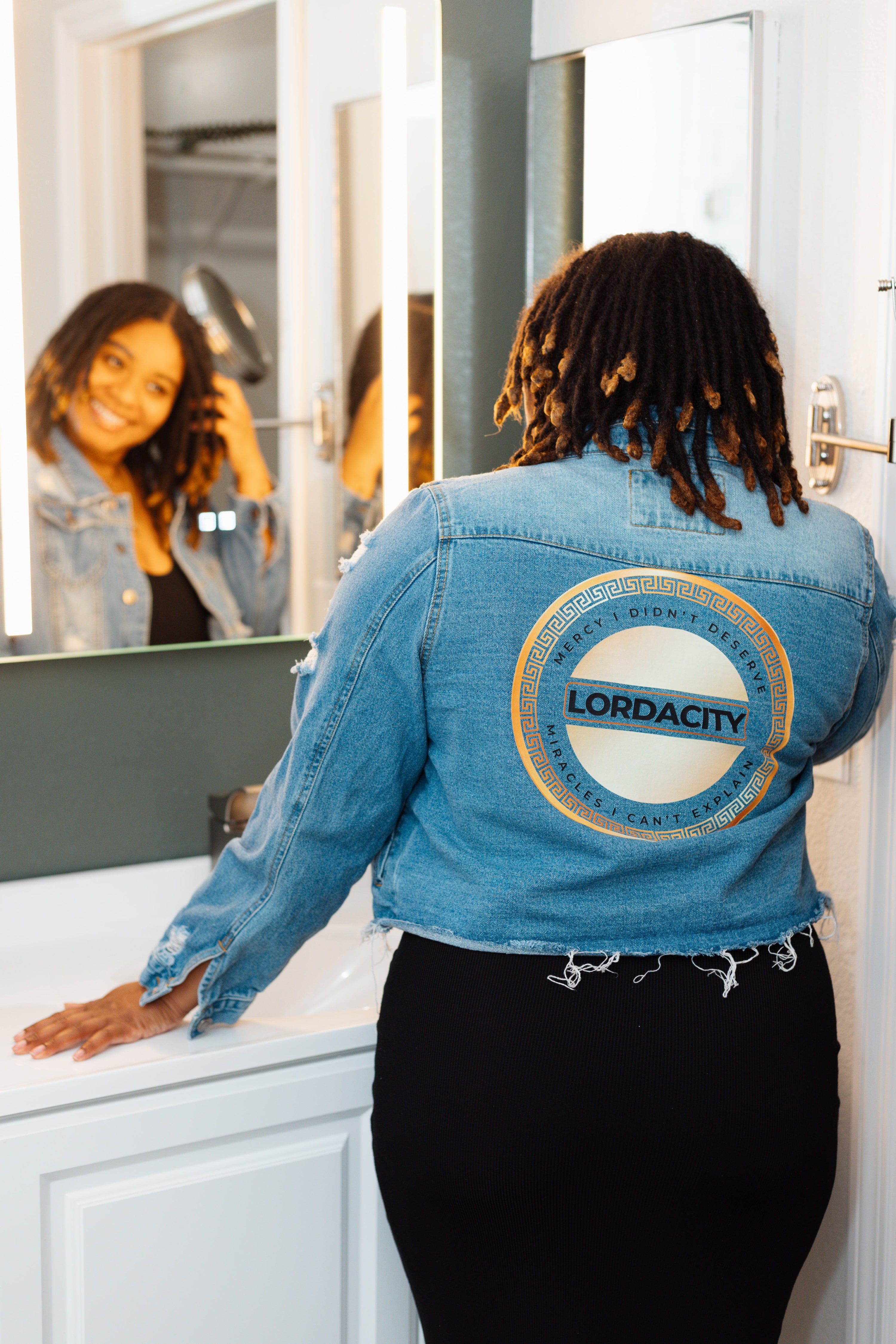 Women's - Launch Exclusive Cropped Denim Jacket