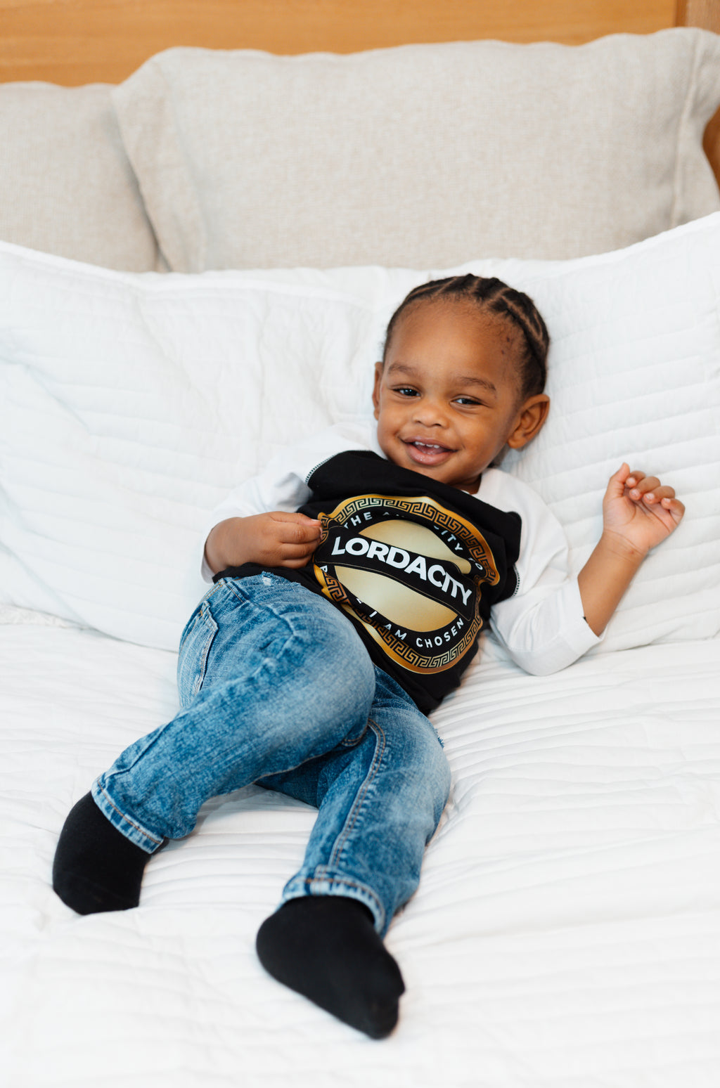 Little Ones - I am Chosen - 3/4-Sleeve Baseball T-Shirt