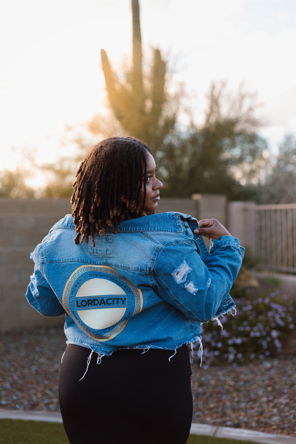 Women's - Launch Exclusive Cropped Denim Jacket