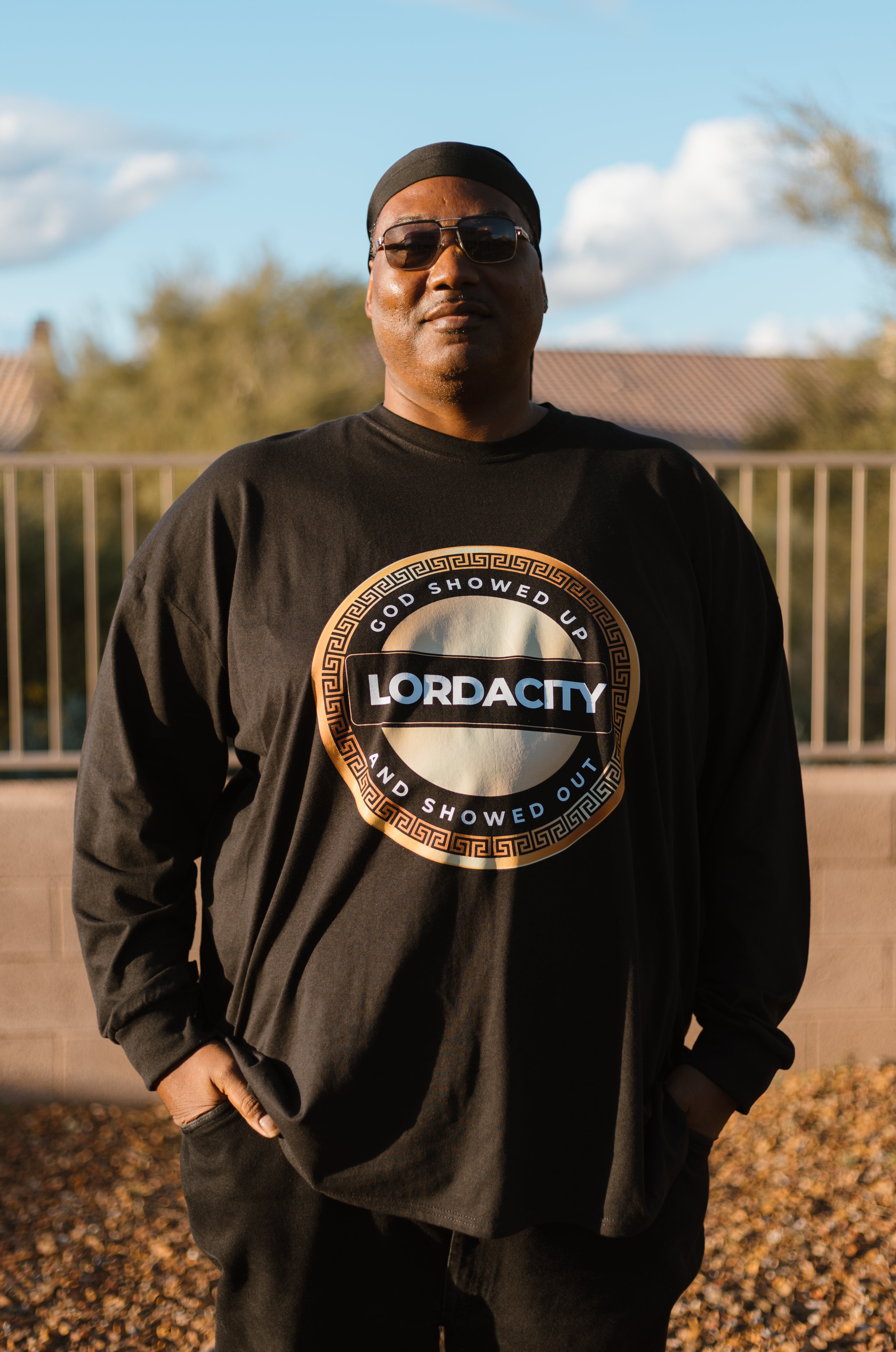 God Showed Up and Showed Out - Long Sleeve Shirt