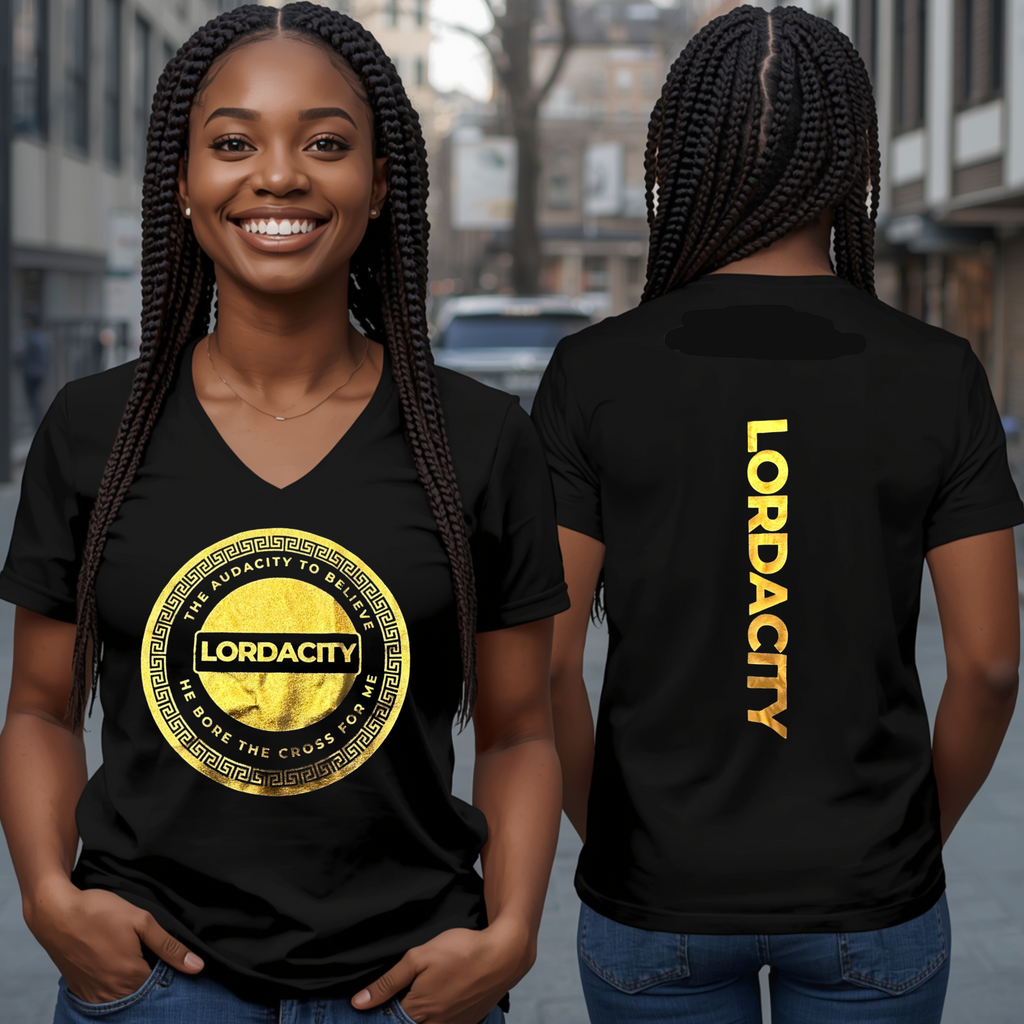He Bore the Cross for Me – Gold Edition Tee