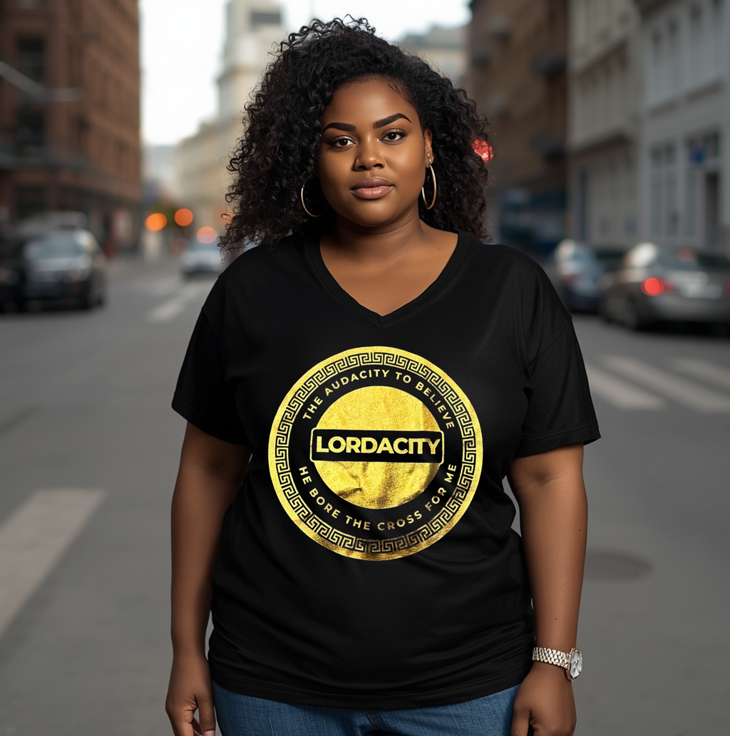 He Bore the Cross for Me – Gold Edition Tee